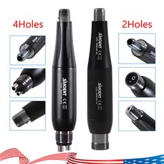 Dental Hygiene 4:1 Prophy Handpiece Straight Nose Cone 2 Holes 4 Holes Air Motor
