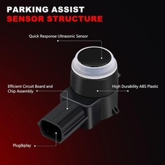 1EW63TZZAA Parking Assist Sensor Compatible with Dodge Ram 1500 2500 3500 Journe