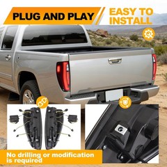 LED Tail Lights Pair for 2004-2012 Chevy Chevrolet Colorado GMC Canyon 2006 i…