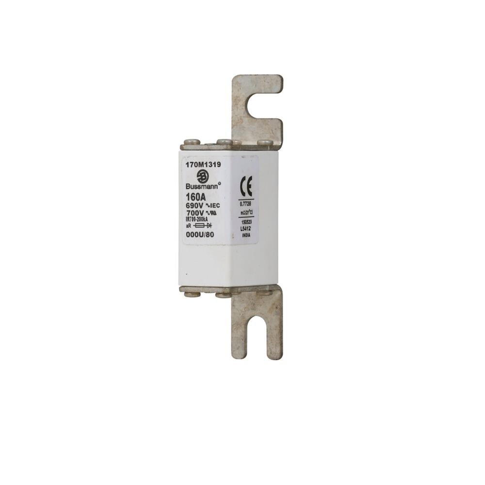 Bussmann Eaton 170M1319 High Speed Fuses 160A Square Body Blade Fuses 690 VAC