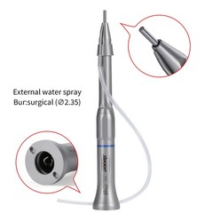 Dental Surgical Straight Cone Handpiece 1:1 Micro Surgery external Water Spray
