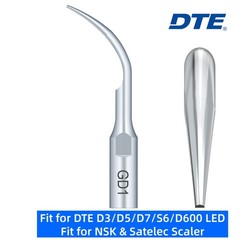 DTE Dental Ultrasonic Piezo Scaler Tips 2x GD1, GD2 GD4 PD1 Assorted Kit