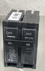 Eaton BR250 (5 Pack) 50 Amp 2P 120/240VAC Circuit Breaker Type BR- NEW Box of 5