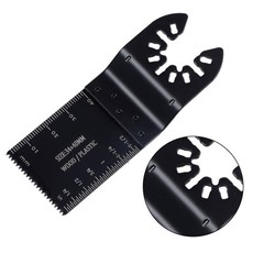 124PCS Oscillating Tool Blade Set Titanium Multi-Tool Blades with Sandpaper