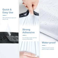 Metronic Poly Mailers 10×13 200 Pcs | Medium Size Shipping Bags for Clothing …
