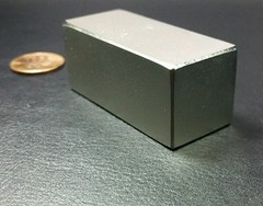 N52 2” Neodymium Block Magnet Super Strong Rare Earth Bar Over 5k Gauss
