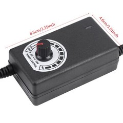 AC To DC Adapter 3‑12V 2A Power Supply Motor Speed Controller 110‑240V ONS