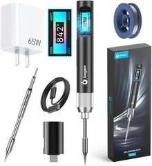 NEW Soldering Iron Kit, 100W Portable Soldering Iron Kit With C245I Tip