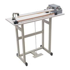 22.83″ Foot Pedal Impulse Sealer Heat Sealing Machine Plastic Bag sealer AC110V