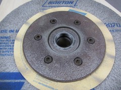 Norton Grinding Wheel 12″ Grinding Wheel 38A46-IVBE 2070rpm WITH HUB INCLUDED !