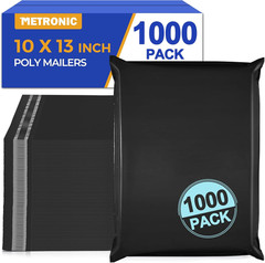 Poly Mailers 10X13 1000 Pack, Bulk Shipping Bags Heavy Duty Self Seal Waterproof