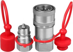 Precision Engineered 1/4″ NPT Hydraulic Quick Connect Couplers for Professionals