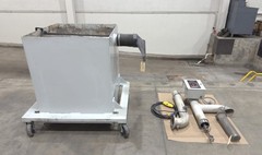 OMAX VS-SRS Variable Speed Solids Removal System w/0.75 Yard Hopper – LMC #51719