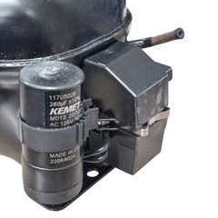 Secop NF8.4FX2 R134a Refrigeration Compressor 1032 LBP 3767 HBP BTU 115V 1/4HP