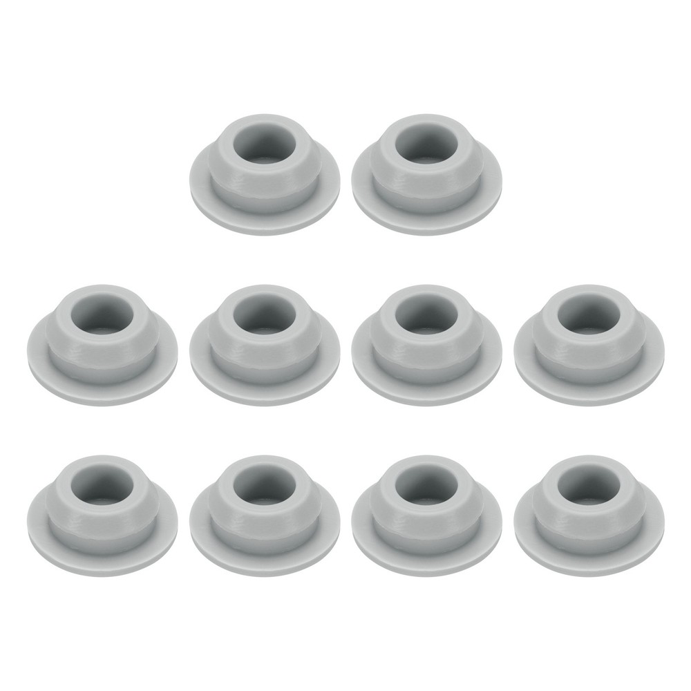 10pcs Hole Plug 7/16 Inch (11mm) Button Plugs Fit for 10mm Hole Grey