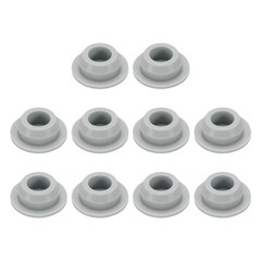 10pcs Hole Plug 7/16 Inch (11mm) Button Plugs Fit for 10mm Hole Grey