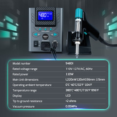 YIHUA 948D-I Desoldering Station 110W Vacuum Pump Digital Soldering Station