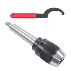 1/32″ – 1/2″ Capacity Keyless Drill Chuck with Taper MT3 Integral Shank Steel