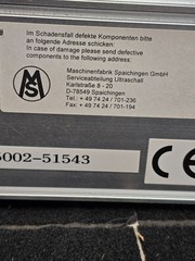MS Digital Power System Generator 35/1000 PS1000 DP 299102.0 230V 1,1 kW