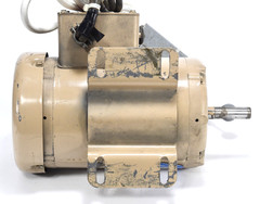 1/2HP Reliance Baldor FDL3504M Farm Duty Motor Wired + Cutler Hammer Drum Switch