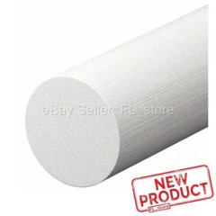 Fiberglass Solid Round Rod 1/2″ Diameter x 5 Feet Long Stock Natural Color NEW