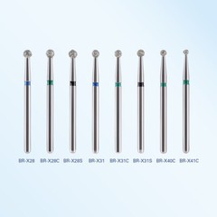 Dental Diamond Bur FGXL 25mm Ball Round Super Coarse for High Speed Handpiece