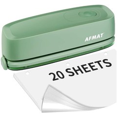 Electric 3 Hole Punch, 20-Sheet, Effortless Punching