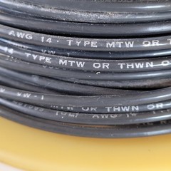 Spool Electronical Copper Wire 600V MTW/THWN/THHN 14 AWG Heavyweight 6.8lbs