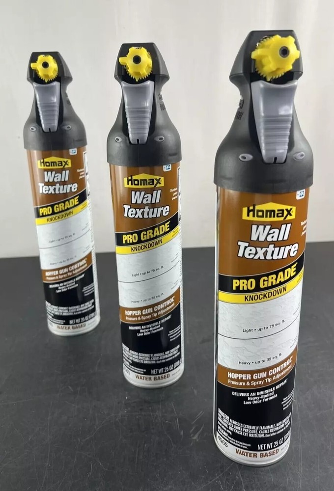 25 oz. Pro Grade Dual Control Water-Based Wall Knockdown by Homax | Box Of 3