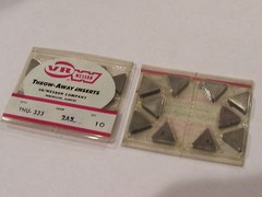 10 pcs VR WESSON TNU 333 / TNUN 160412 Grade 2A5 Carbide Inserts USA