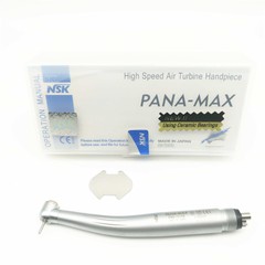 Dental High Speed Handpiece Large Head Push Button Handpiece M4 4 Hole US STOCK