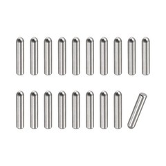 50pcs 2x10mm Dowel Pins Round Head Flat Chamfered End Dowel Pin