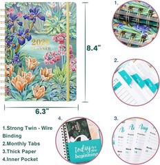 2026 Planner, Weekly and Monthly Calendar Planner, January 2026 – December 2026,