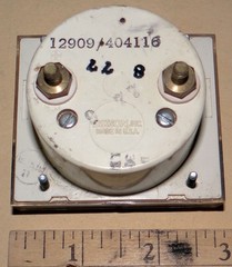 Audio Vu Meter -20 To +3Vu 200uA Movement Dixon 12909-404116