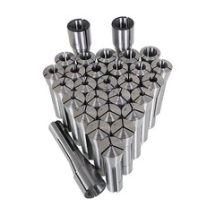 29 Pcs R8 Spring Collet Set Fractional 1/32″ To 1″ High Precision
