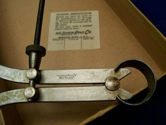 Excellent Lufkin 10 in. Outside Spring Calipers 11″ Tall 10″ Dia. Max Flat Leg