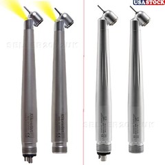 NSK Style Dental Surgical 45° Degree /LED High Speed Handpiece Turbine 2/4Holes