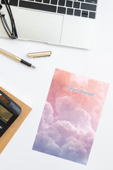 Clouds Prayer Journal | Guided Christian Notebook
