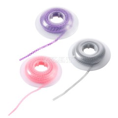AZDENT Dental Orthodontic Colored Elastic Power Chain Elastic Ligature Ties