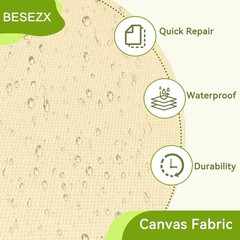 Canvas Repair Patch,Outdoor Gear Patch, 7.87×5.9 Inches 8PCS,Waterproof Self-…