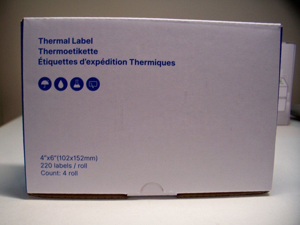 220 Labels 4″ x 6″ Direct Thermal White Shipping Printing Labels