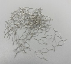 Dental Orthodontic Kobayashi Preformed Wire Metal Ligature Ties Short Long Twist