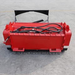 46in Skid Steer Attachment Heavy Duty Forestry Mulcher Brush Mower Fits Bobcat