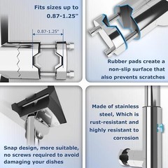 Starlink Gen 3Mount for RV Ladder,Starlink Mounting Kit Gen 3with0-30°Adjustable