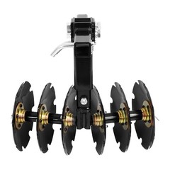 20” Rear Disc Harrow 6 pieces Disc Plow Adjustable Heavy Duty Durable Universal
