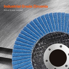 VEVOR Flap Discs 4-1/2″ x 7/8″ Sanding Disc for Angle Grinder 60 Grit 10 Packs