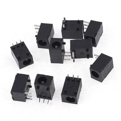 10 Pack 3.5mm Dia PCB DC Power Jacks Sockets Charge Ports