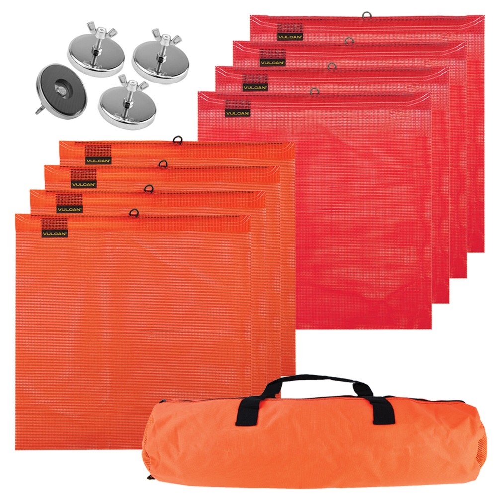 VULCAN Magnet Kit – Wire Loop Flags – Vented Storage Bag