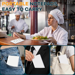 50 Pack Note Pads 3X5 In, Small Notepad Writing Pads, 50 Sheets per Memo Scratch