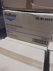 Proworks 5 mil Powder-Free Nitrile Disposable Gloves, Black, X-Large,